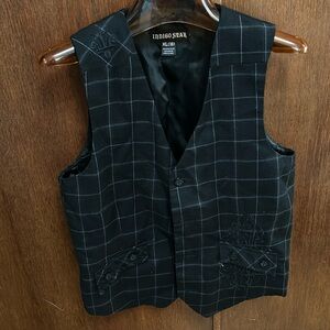 All Blacked Out Indigo Star Vest size XL (18) kids